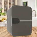 Ver imagem 3 de Mini Geladeira 4l 12v Portatil Aquecedor e Refrigerador para Carro Casa e Viagem Porta Bebidas Cinza