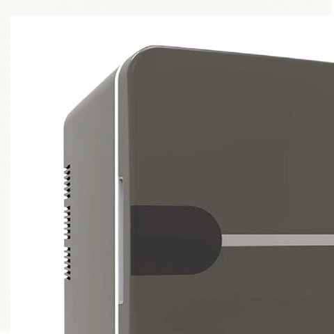 Mini Geladeira 4l 12v Portatil Aquecedor e Refrigerador para Carro Casa e Viagem Porta Bebidas Cinza