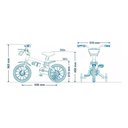 Ver imagem 4 de Bicicleta Infantil Criança Aro 12 Veloz 2 Nathor