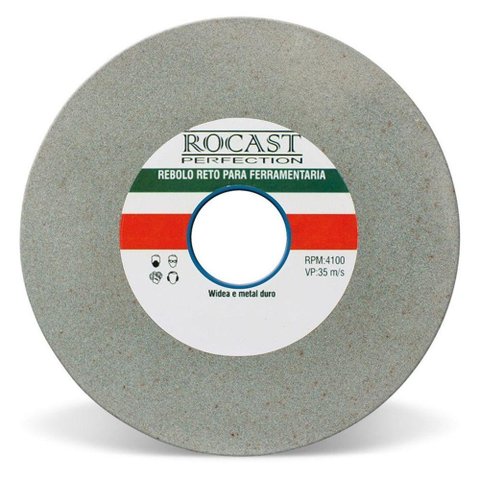 Rebolo de Vídea para Moto Esmeril - Med. 6 X 3-4 - Grão 60
