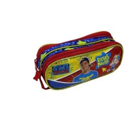Estojo Escolar 2 Divisórias Duplo Luccas Lucas Neto Original Criança Escola Guardar Lapis Caneta - V - 3