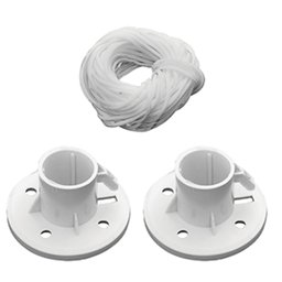 Kit Conectores Peças Reposição para Tendas Topo 2,40 X 3m - 8