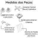 Ver imagem 3 de Kit Conectores Peças Reposição para Tendas Topo 2,40 X 3m