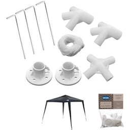Kit Conectores Peças Reposição para Tendas Topo 2,40 X 3m - 7