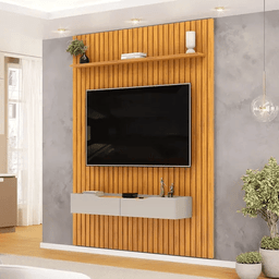 Painel e Bancada Pratic 1830x2120 Cedro/bali - Dj - 5257 - 1