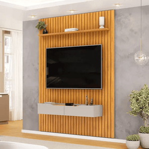 Painel e Bancada Pratic 1830x2120 Cedro/bali - Dj - 5257