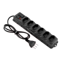 Ver imagem 1 de Filtro de Linha Extensão Régua Elétrica 6 Tomadas Bivolt