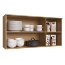 Ver imagem 5 de Cozinha Completa 11 Portas 2 Gavetas 2 Nichos para Forno Gaia 