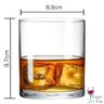 Jogo 6 Copos Whisky Cristal Titânio Bohemia Barline 410ml - 3