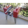 Churrasqueira Para Apartamento Sem Fumaça Ecológica Hotbox Premium 2 grelhas BASE ALTA - 4