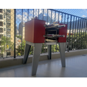 Ver imagem 2 de Churrasqueira Para Apartamento Sem Fumaça Ecológica Hotbox Premium 2 grelhas BASE ALTA