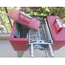 Churrasqueira Para Apartamento Sem Fumaça Ecológica Hotbox Premium 2 grelhas BASE ALTA - 3