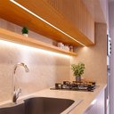 Ver imagem 2 de Perfil de Embutir - Sobrepor para Fita Led Blumenau Line Easy Marcenaria 17mm com 2 Metros Preto