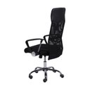Ver imagem 4 de Kit 10 Cadeiras Escritório Presidente com Relax Tela Mesh Corino 3307 Preto