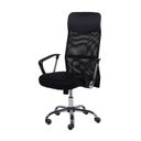 Ver imagem 2 de Kit 10 Cadeiras Escritório Presidente com Relax Tela Mesh Corino 3307 Preto