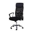 Ver imagem 2 de Kit 10 Cadeiras Escritório Presidente com Relax Tela Mesh Corino 3307 Preto