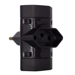 Pino Multiplicador Adaptador Benjamin 2p+t 10a Certificado - 1