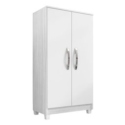 Armário Multiuso Lavanderia Organizador Paris Branco - Pallazio - 1