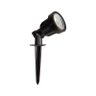 Espeto para Jardim Taschibra Destaco Led 5W Bivolt Preto Luz Âmbar - 1