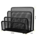 Ver imagem 3 de Organizador Porta Objetos Mesa Escritório Metal 3 Espaços