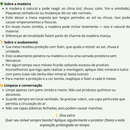 Banco Madeira Maciça 180x45x32 Ultra  - 8