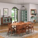 Ver imagem 2 de Mesa de Jantar Orgânica de Madeira - 6037 Garapa - Verniz