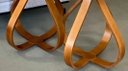 Ver imagem 2 de Conjunto Mesa Espanha Espelhada 60 Cm e 70 Cm de altura