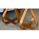 Ver imagem 2 de Conjunto Mesa Espanha Espelhada 60 Cm e 70 Cm de altura