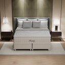 Ver imagem 4 de Cama Box Queen 158x198x59cm Molas Ensacadas Royale Montreal Bege
