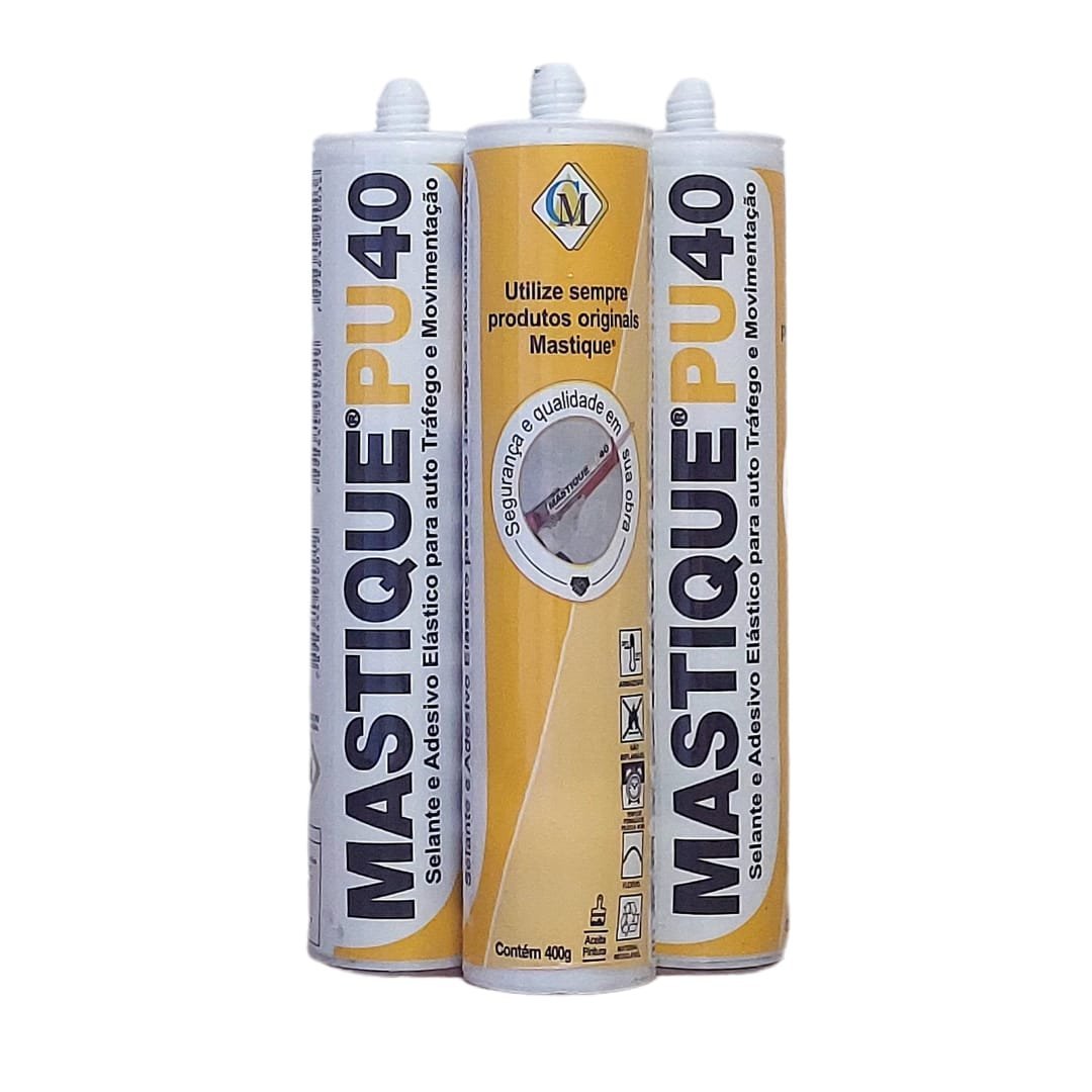 Mastique® PU 40 Original (Kit 3 Tubos)