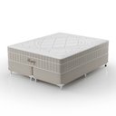 Ver imagem 1 de Cama Box King 193x203x59cm Molas Ensacadas Royale Montreal Bege