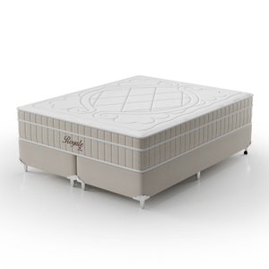 Cama Box King 193x203x59cm Molas Ensacadas Royale Montreal