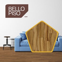 Piso Vinilico em Manta 0,7mm x 2,70m (Rolo de 54m²) Bello Piso  - 3