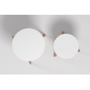 Ver imagem 6 de Kit Mesinha Lateral Retrô Apoio Enfeite Objetos Vasos Decora