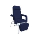 Ver imagem 1 de Poltrona Reclinável Descanso Comfort Azul Marinho