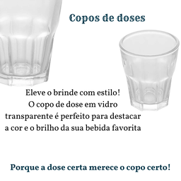 Kit Shot Tequila Copo Doses - 4