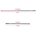 Ver imagem 2 de Cabo Extensor 2m+ Suporte Garfo Gaiola 23cm + Rolo Antigota em Poliamida 23cm 10mm