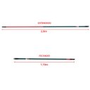 Ver imagem 2 de Cabo Extensor 2m+ Suporte Garfo Gaiola 23cm + Rolo Antigota em Poliamida 23cm 10mm