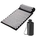 Ver imagem 1 de Acupress Brasil: Kit Tapete de Massagem com Travesseiro "preto" 68x42 Cm