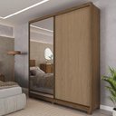 Ver imagem 1 de Guarda Roupa 02 Portas com Espelho New Abrolhos