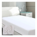 Ver imagem 1 de Capa Colchão Solteiro Impermeável Protetor Elástico Anti Ácaro Cama Protetora 188x88cm Lençol Anti X