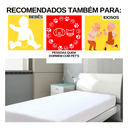 Ver imagem 6 de Capa Colchão Solteiro Impermeável Protetor Elástico Anti Ácaro Cama Protetora 188x88cm Lençol Anti X