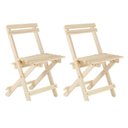 Ver imagem 1 de Kit 2 Cadeiras Dobráveis em Madeira Maciça Espresso Móveis