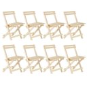 Ver imagem 1 de Kit 8 Cadeiras Dobráveis em Madeira Maciça Espresso Móveis