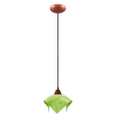 Ver imagem 1 de Pendente Moderno Quarto Infantil Papoula Fantasminha Verde