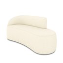 Ver imagem 1 de Sofá 3 Lugares Orgânico 180 Cm Morgan Linho Bege D03 - D’Rossi