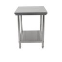 Ver imagem 3 de Bancada Mesa Total Inox 65x70cm Industrial com Prateleira Etb6570