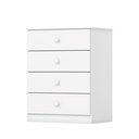 Ver imagem 4 de Quarto de Bebê Berço e Cômoda Sonho Encantado Espresso Móveis Branco