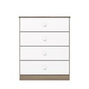 Ver imagem 6 de Quarto de Bebê Berço com Cômoda Sonho Encantado Espresso Móveis Branco/Rústico