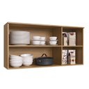 Ver imagem 5 de Cozinha Completa 8 Portas 3 Gavetas 2 Nichos para Forno com Balcâo Gourmet Gaia